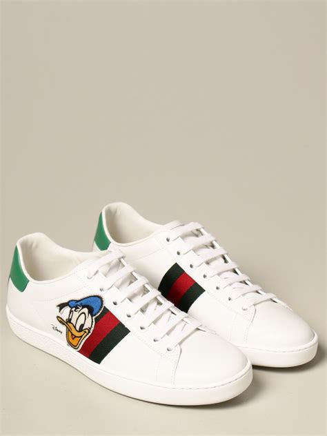 gucci donald duck sneakers